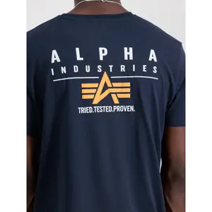 T-shirt Alpha Industries Puff Print Logo BP image-4