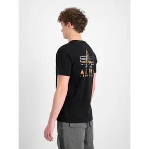 Tričko Alpha Industries Camo Logo Puff Print BP image-3