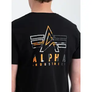 Tričko Alpha Industries Camo Logo Puff Print BP image-5