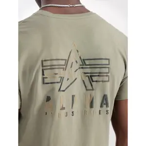 Tričko Alpha Industries Camo Logo Puff Print BP image-5