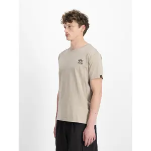 Tričko Alpha Industries Camo Logo Puff Print BP image-1