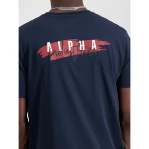 T-shirt Alpha Industries Signature Puff Print BP image-5