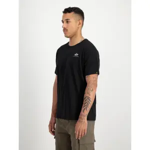 T-shirt with small logo Alpha Industries Basic TPU image-5
