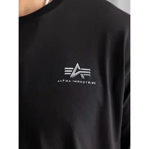 T-shirt with small logo Alpha Industries Basic TPU image-6