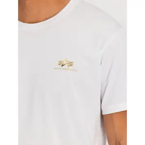 T-shirt with small logo Alpha Industries Basic TPU image-6