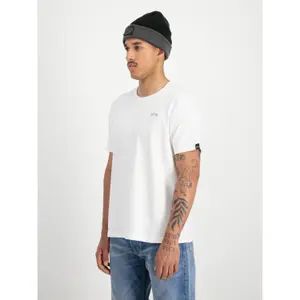 T-shirt with small logo Alpha Industries Basic TPU image-5