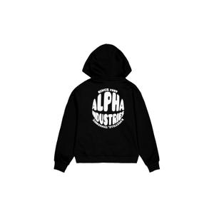 Camisola com capuz para mulher Alpha Industries Back Print image-1