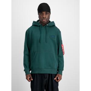 Hoodie Alpha Industries Red Stripe image-1
