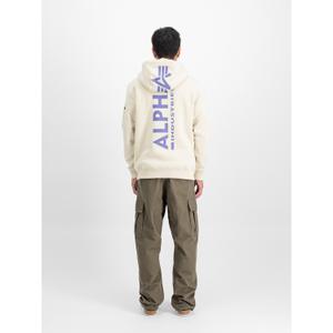 Hooded sweatshirt with print on the back Alpha Industries image-4