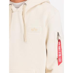 Hooded sweatshirt with print on the back Alpha Industries image-6