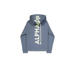 Hooded sweatshirt with print on the back Alpha Industries image-1