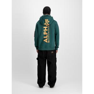 Hooded sweatshirt with print on the back Alpha Industries image-1