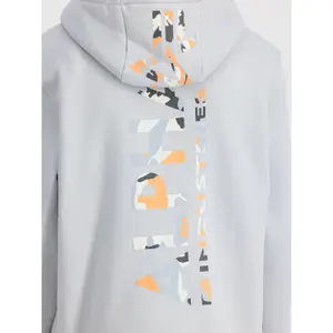 Tryckt hoodie med motiv på baksidan Alpha Industries Camo Print image-5