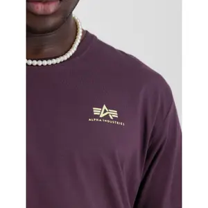 T-shirt with small logo Alpha Industries Basic image-4