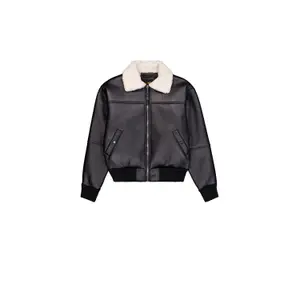 Leather jacket woman Alpha Industries B-15 MOD
