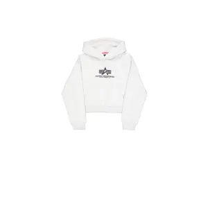 Dams sweatshirts med tryck och puffärmar Alpha Industries Basic image-0