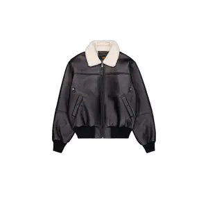 Veste en cuir Alpha Industries B-15 MOD
