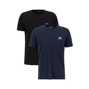 T-shirt με μικρό λογότυπο Alpha Industries Basic (x2) image-0
