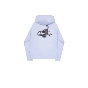 Bluza z kapturem z nadrukiem na plecach Alpha Industries US Scorpion image-0