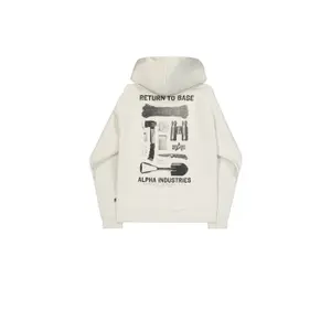 Hooded sweatshirt Alpha Industries Return To Base image-0