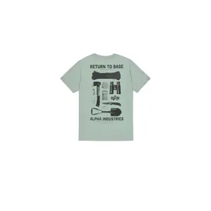 T-shirt Alpha Industries Return To Base image-0