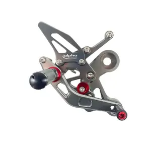 Apoio de pés para motas Alpha Technik Alpha Technik Yamaha MT09 2014 - ABE image-1