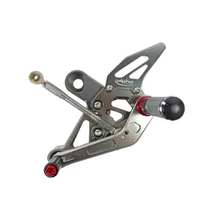 Apoio de pés para motas Alpha Technik Alpha Technik Yamaha MT09 2014 - ABE image-2