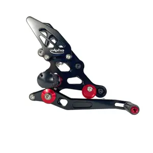 Reposapiés de moto Alpha Technik Alpha Technik Yamaha MT07 - MT07 - XSR700 ABE image-1