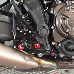 Reposapiés de moto Alpha Technik Alpha Technik Yamaha MT07 - MT07 - XSR700 ABE image-3