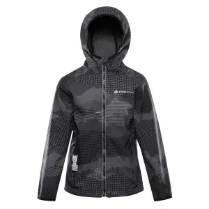 Veste imperméable à capuche enfant Alpine Pro Ezoro