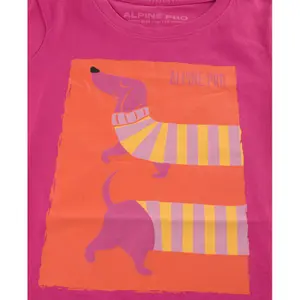 Camiseta infantil Alpine Pro Molko image-2