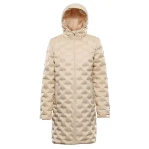 Lange Daunenjacke  mit Kapuze, Damen Alpine Pro Aweda 2