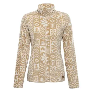 Women's zipped fleece Alpine Pro Eflina image-0