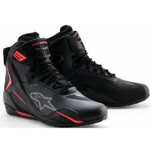Kids' motorbike shoes Alpinestars Faster-4 Drystar image-2