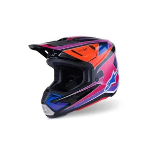 Casque moto cross Alpinestars S-M7 Fuse