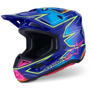 Casque moto cross Alpinestars S-M7 Cast