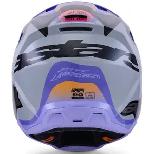 Casque moto cross enfant Alpinestars SM3 Jettson image-3