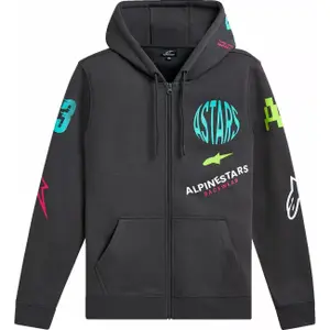 Kapuzensweatshirt mit Reißverschluss Alpinestars Variegate image-0