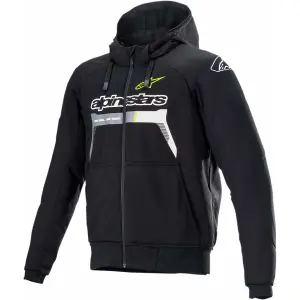 Motorcycle hoodie Alpinestars Chrome
