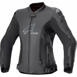 Motorcykeljacka i läder för kvinnor Alpinestars GP+R V4 image-0