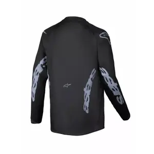 Maillot moto cross enfant Alpinestars Racer Graphite image-1