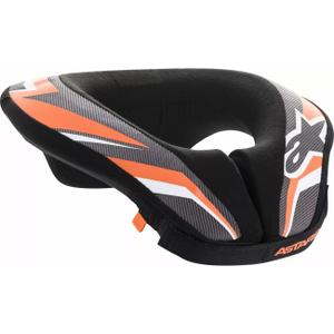 6741018-148-lxl-dzieciecy-choker-motocyklowy-alpinestars-sequence-czarny-pomaranczowy