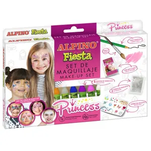 Complete princess makeup kit for girls Alpino fiesta image-0