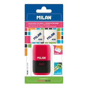 132040-compact-pencil-sharpener-with-2-erasers-alpino-milan-multicolour-one-size