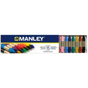 Set of 15 soft color waxes Alpino Manley image-1