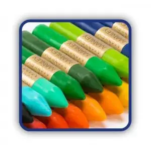 Set of 15 soft color waxes Alpino Manley image-5