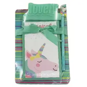 Educational games - clipboard, notepads and pen Alpino Licorne image-0