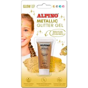 Glitter gel makeup in tube Alpino image-1