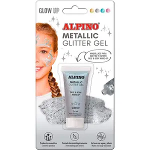 Glitter gel makeup in tube Alpino image-1