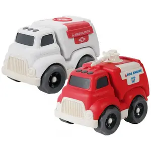 Set of 2 ambulance and fire engine sets Alpino Eco image-0